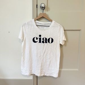 Ciao Graphic Short Sleeve Tee
